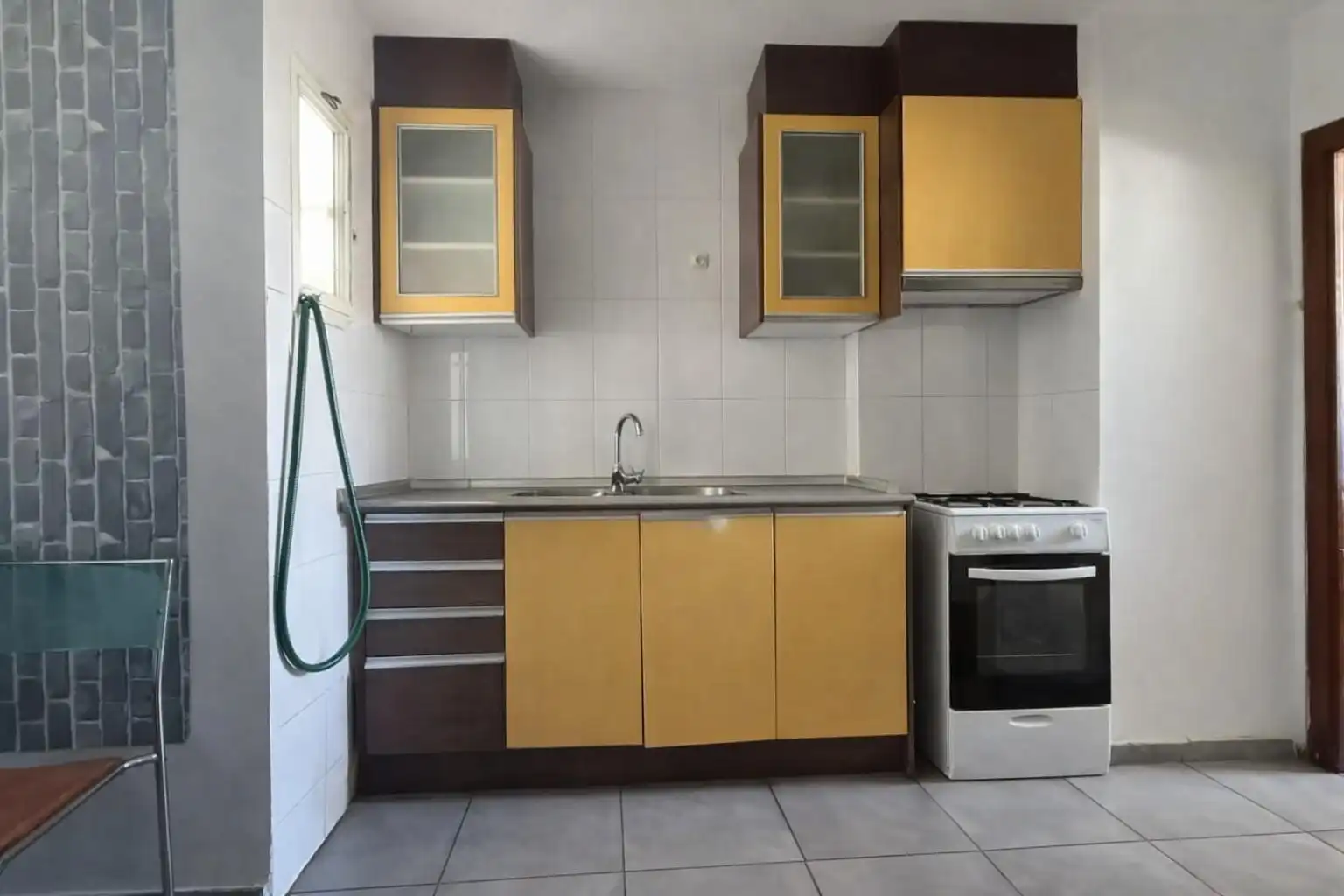 Kitchen of Flat for sale in Gandia  with Private garden and Balcony
