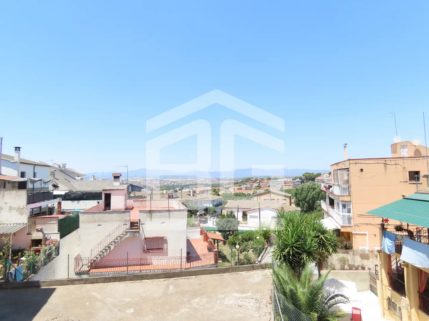 Terrace of Flat for sale in Sant Fost de Campsentelles  with Terrace, Storage room and Balcony