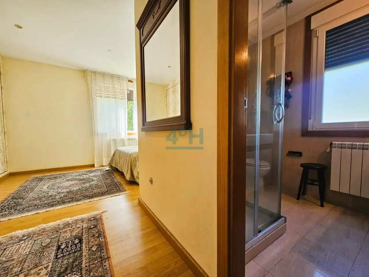 Dormitori de Casa o xalet en venda en Nogueira de Ramuín amb Calefacció, Jardí privat i Terrassa