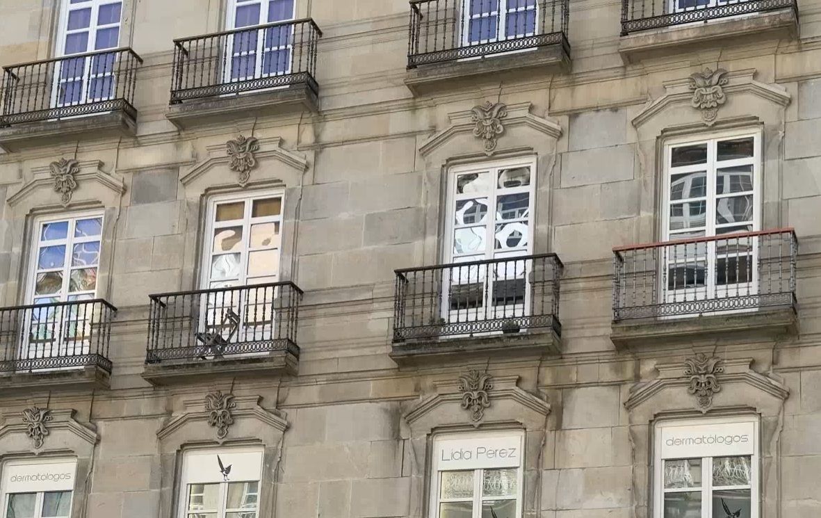 Vista exterior de Dúplex en venda en Vigo 