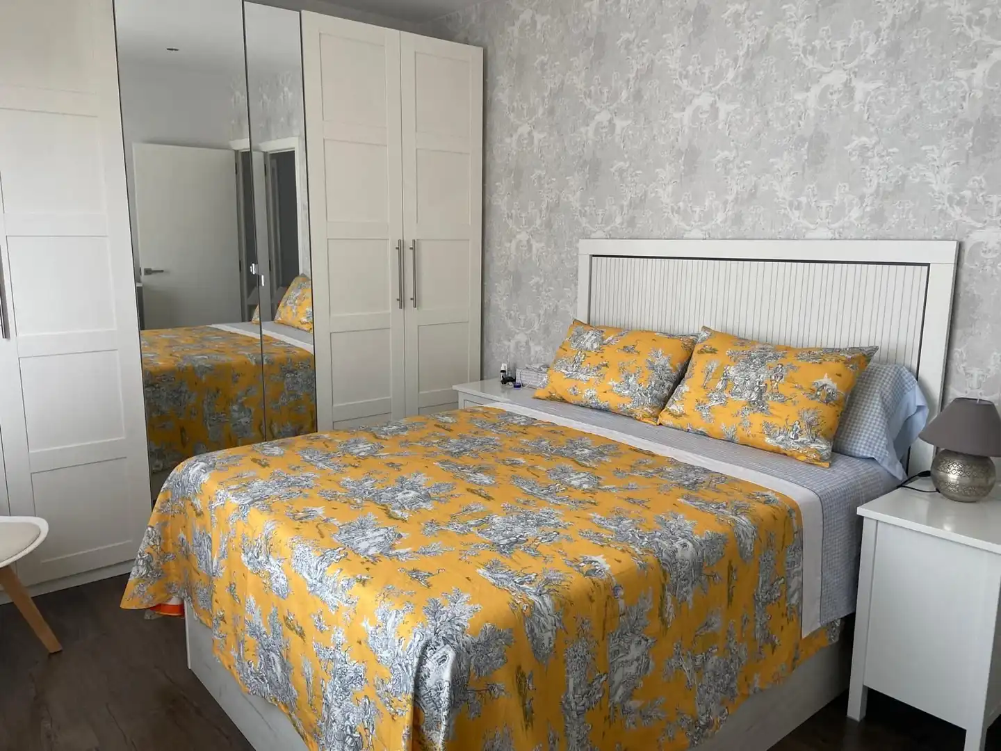 Bedroom of Flat for sale in Terrassa  with Heating and Terrace