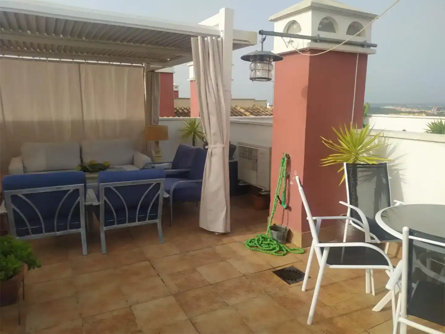 Terrace of Flat for sale in Ayamonte  with Air Conditioner, Swimming Pool and Balcony