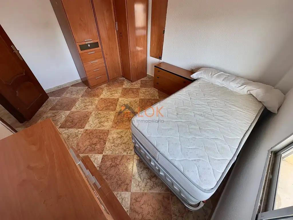 Bedroom of Flat for sale in Málaga