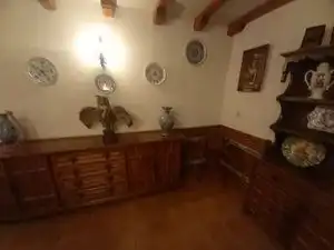 Dining room of Houses for sale in Ciudad Real  with Air Conditioner, Private garden and Storage room
