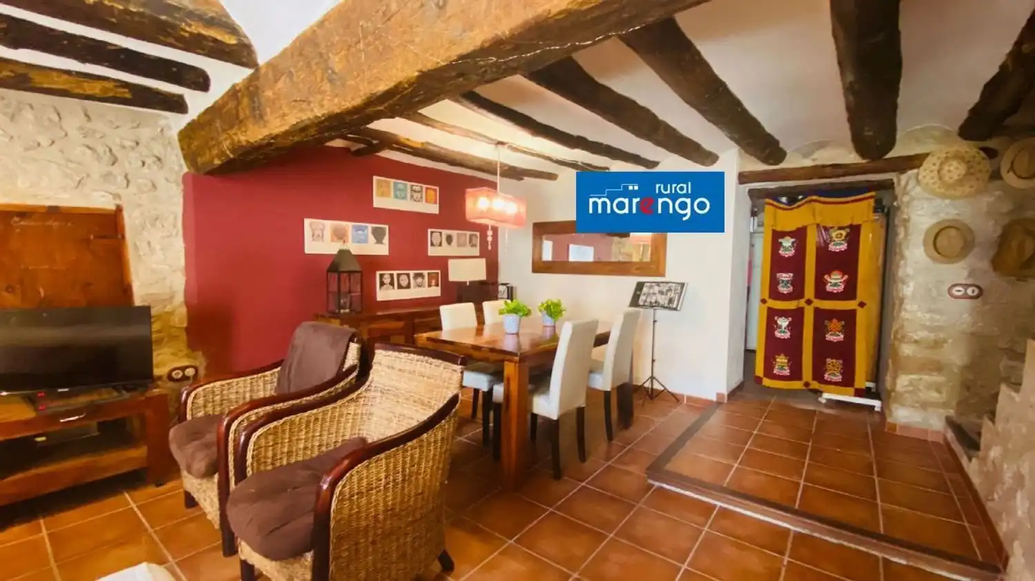 Comedor de Finca rústica en venta en Morella con Trastero