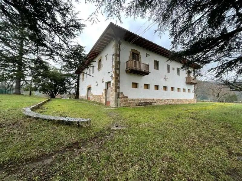 Vista exterior de Casa o chalet en venta en Legazpi con Jardín privado y Balcón