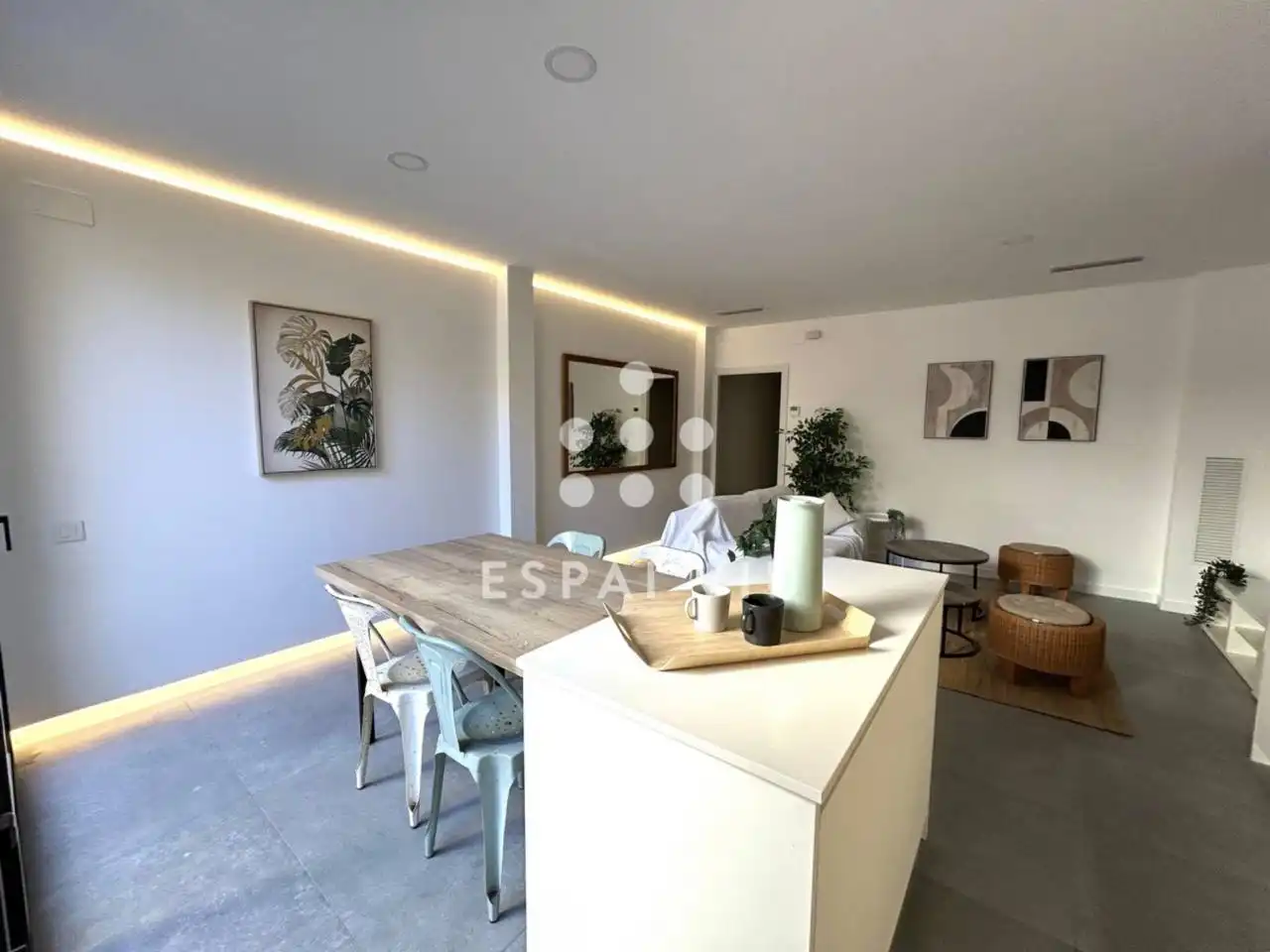 Wohnzimmer von Haus oder Chalet zum Verkauf in Terrassa mit Klimaanlage, Heizung und Privatgarten
