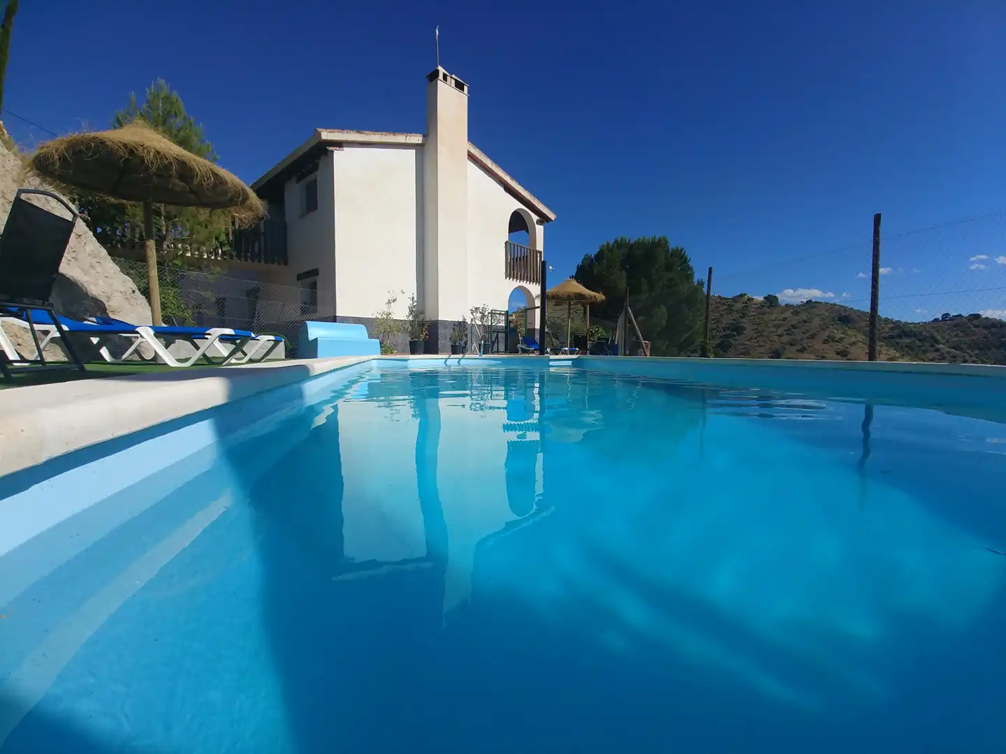 Piscina de Finca rústica en venta en Almogía con Aire acondicionado, Terraza y Piscina