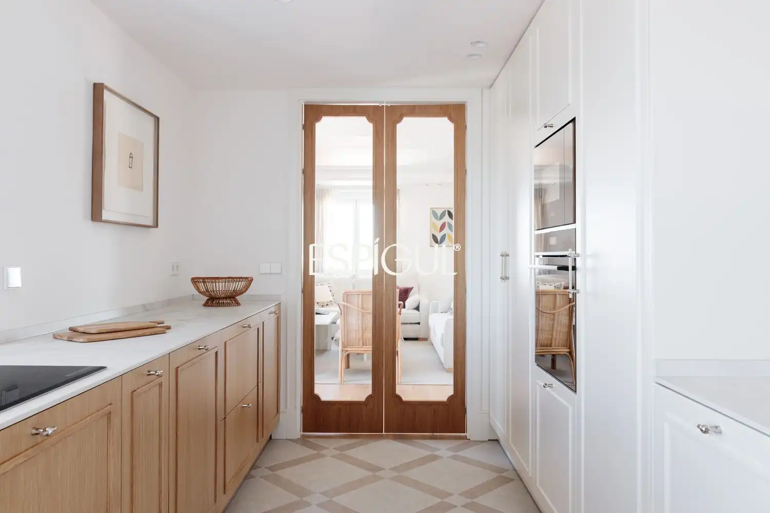 Küche von Wohnung zum Verkauf in Madrid mit Klimaanlage, Heizung und Terrasse