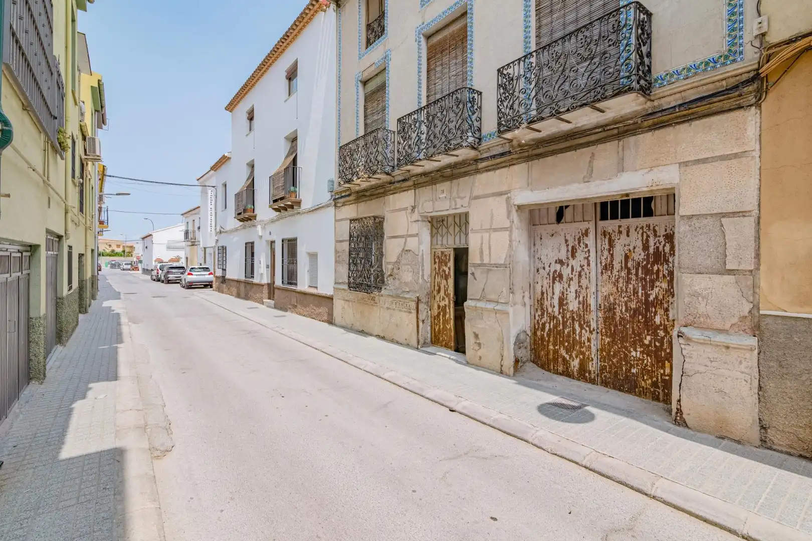 Vista exterior de Casa o chalet en venta en Baza con Balcón