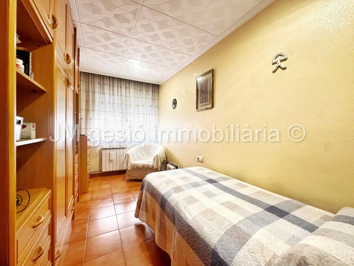 Bedroom of Houses for sale in Terrassa  with Air Conditioner, Heating and Terrace