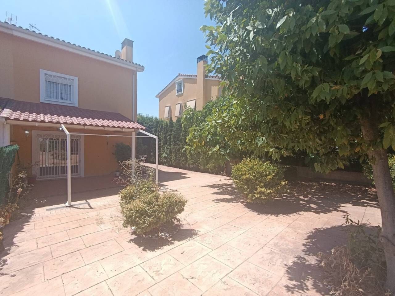Garden of Single-family semi-detached to rent in El Molar (Madrid)  with Heating, Alarm and Community pool