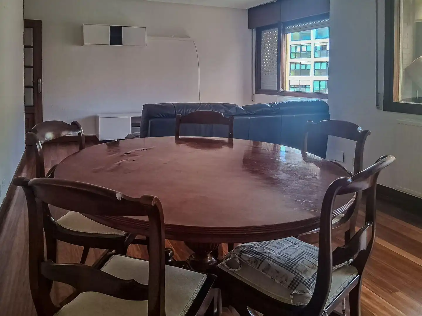 Esszimmer von Wohnung zur Miete in Santander mit Heizung, Parkett und Möbliert