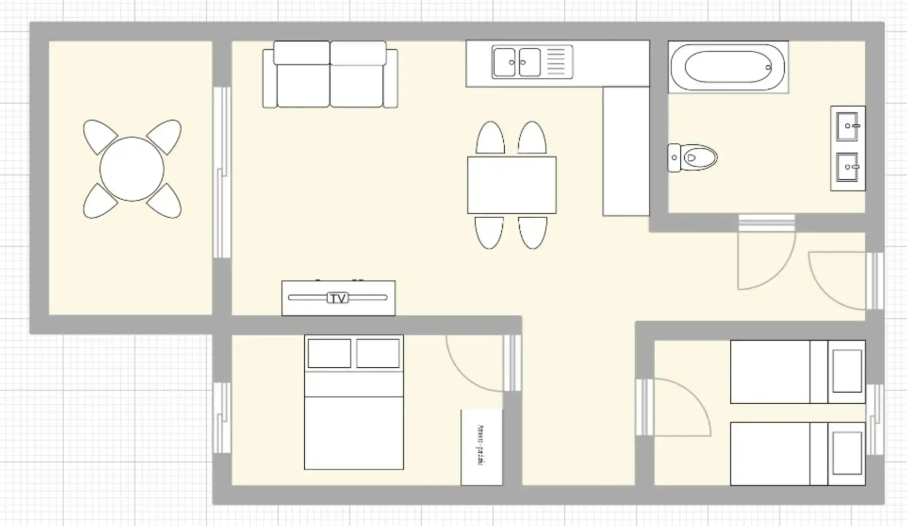 Apartament en venda en Roses amb Aire condicionat, Calefacció i Terrassa