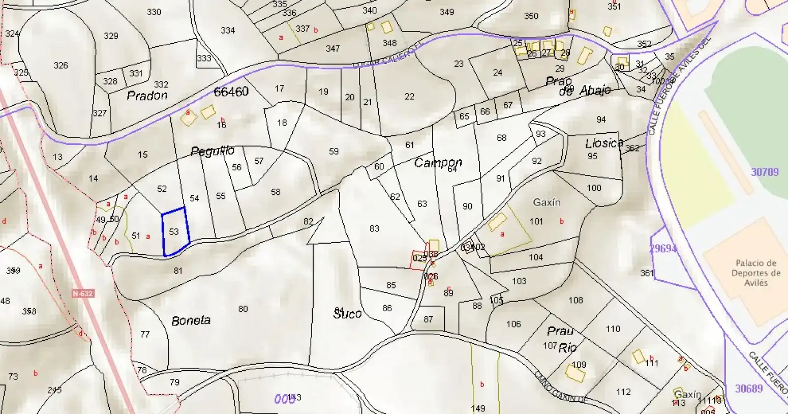Terreno en venta en Camino de Gaxín, El Carbayedo - El Quirinal
