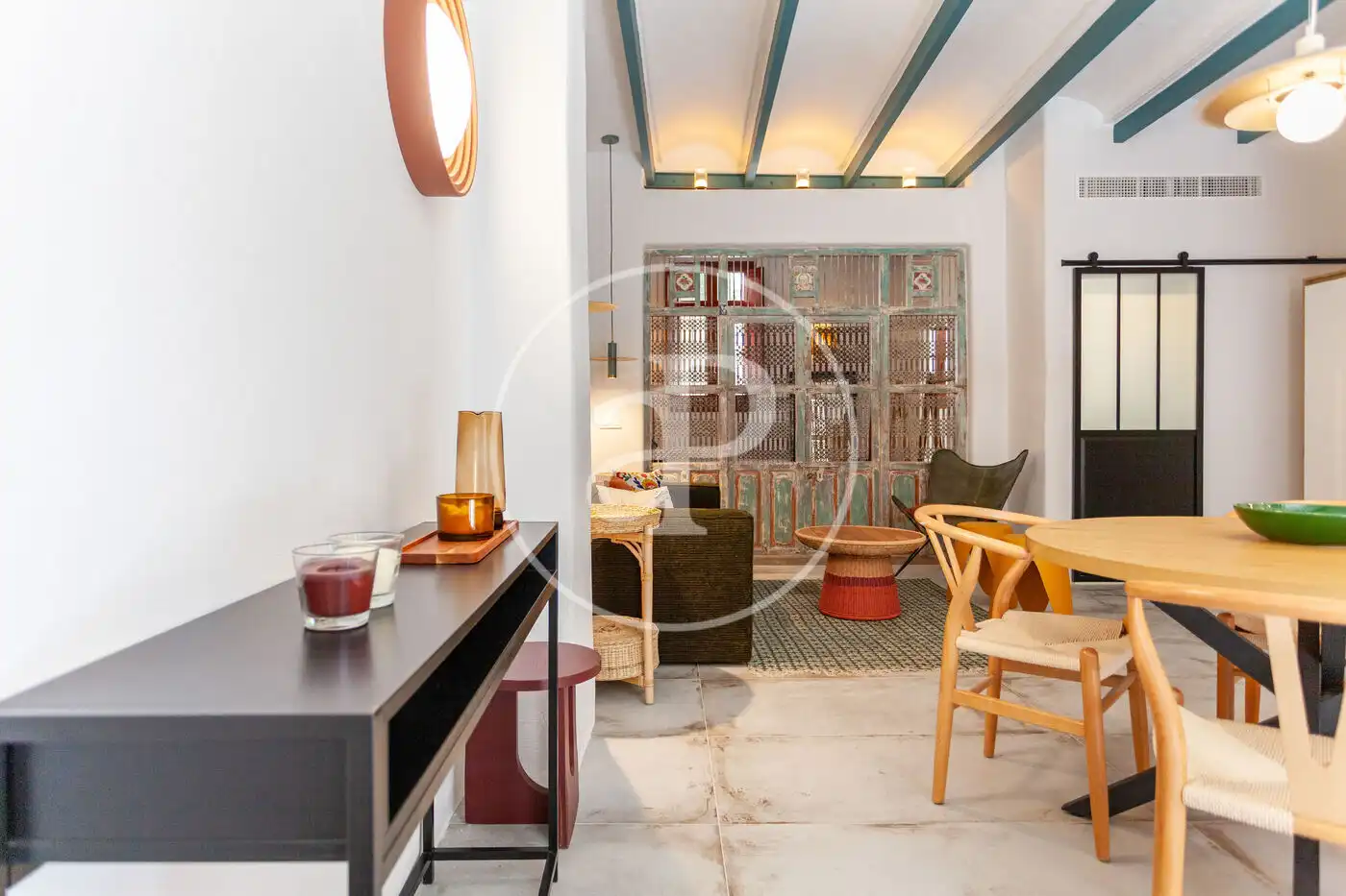 Sala de estar de Piso en venta en Valencia con Aire acondicionado, Calefacción y Amueblado