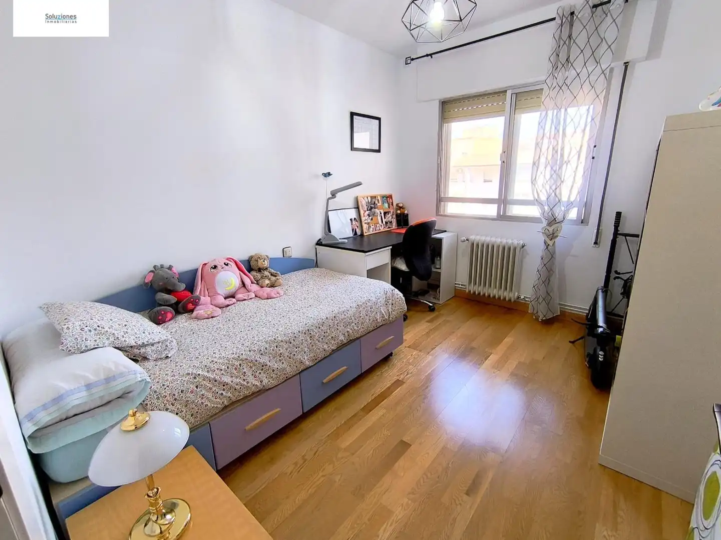 Bedroom of Flat for sale in Albacete  with Air Conditioner, Heating and Terrace