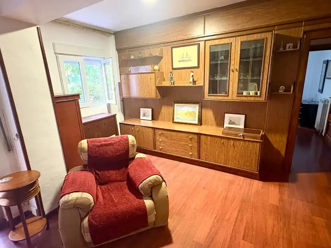 Sala d'estar de Pis en venda en  Madrid Capital amb Terrassa