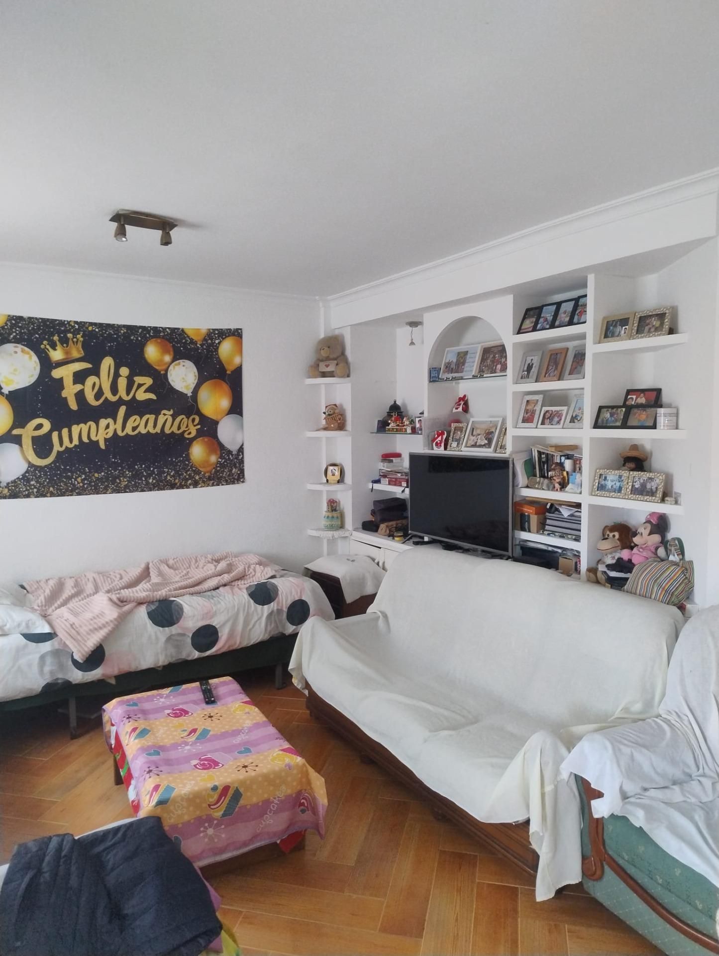 Living room of Flat for sale in Ciudad Real Capital  with Terrace and Balcony