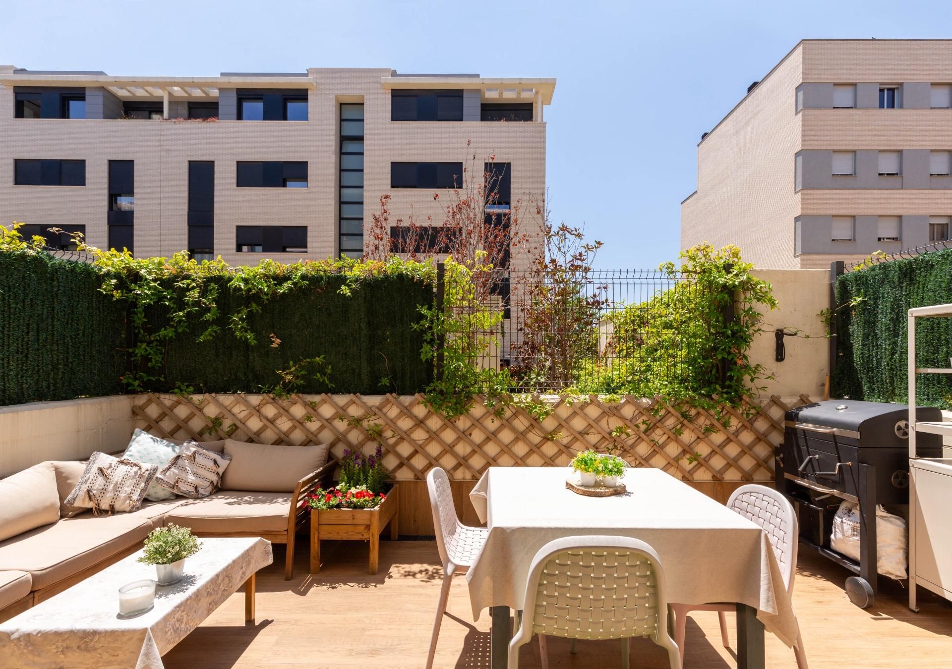 Terrace of Planta baja for sale in Terrassa  with Air Conditioner, Heating and Terrace