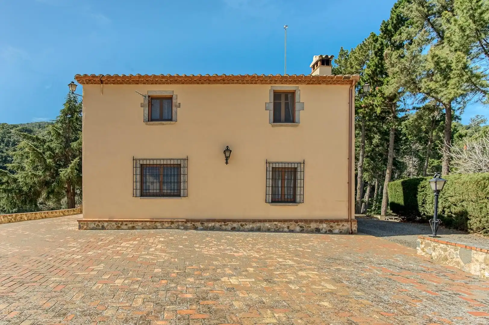 Vista exterior de Finca rústica en venta en Tordera con Jardín privado