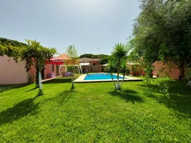 Garden of Houses for sale in Chiclana de la Frontera  with Air Conditioner, Private garden and Terrace