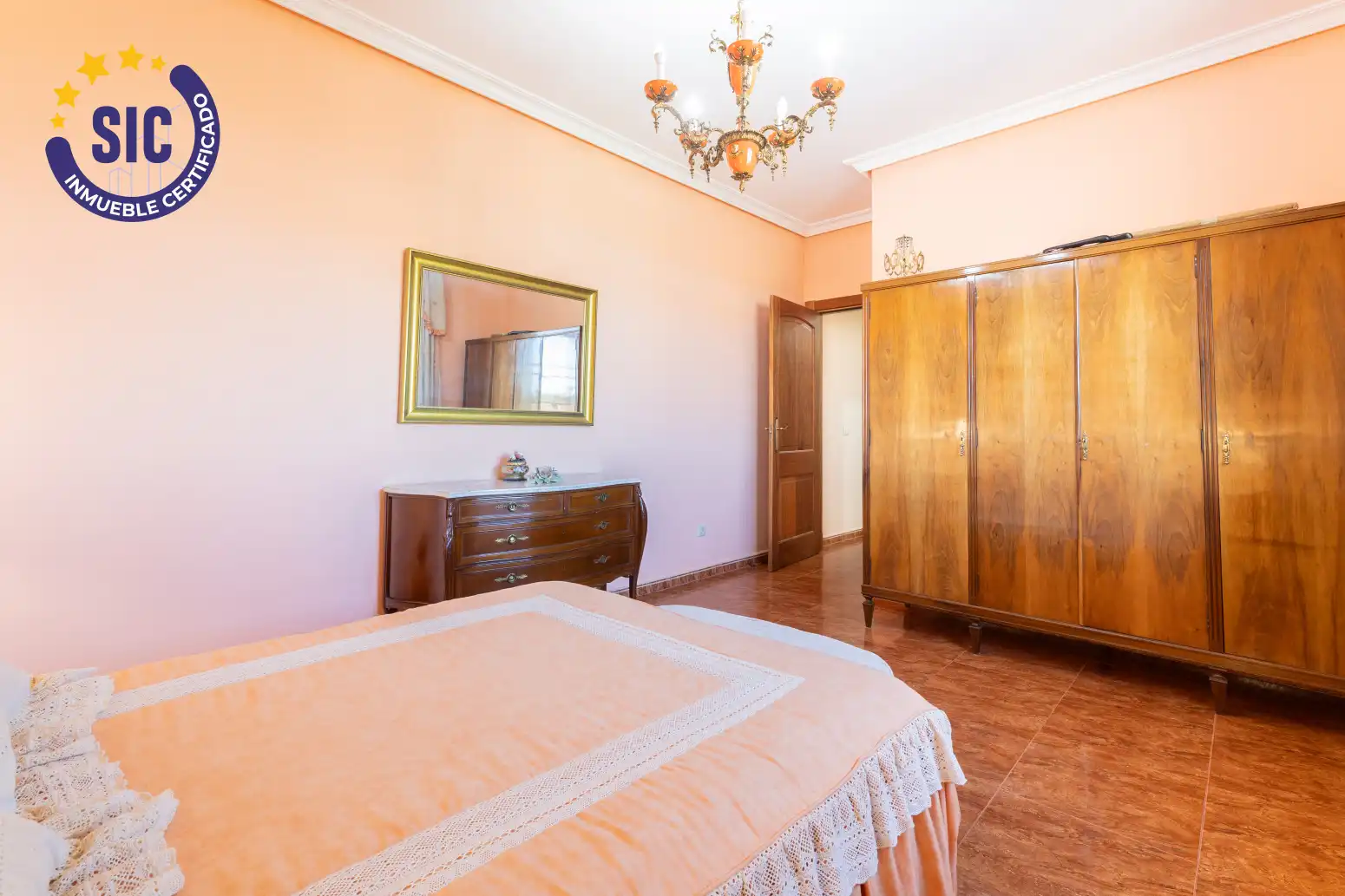 Habitación de Casa o chalet en venta en Hontecillas con Calefacción, Terraza y Amueblado