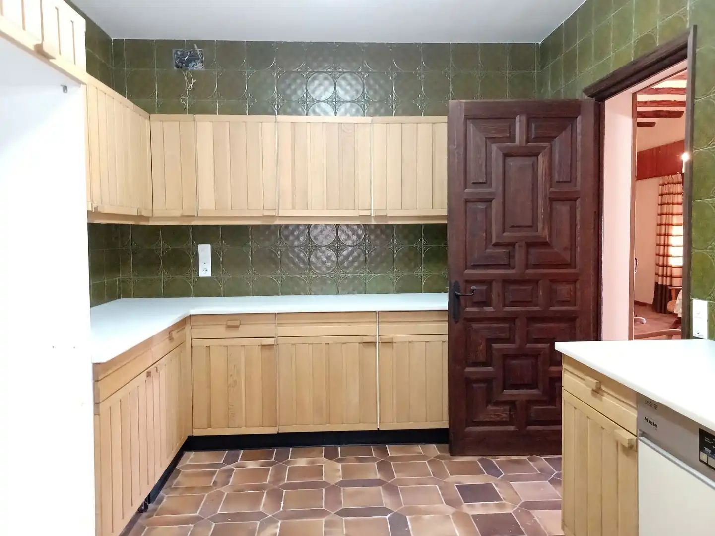 Kitchen of Houses for sale in Albaida  with Storage room and Swimming Pool