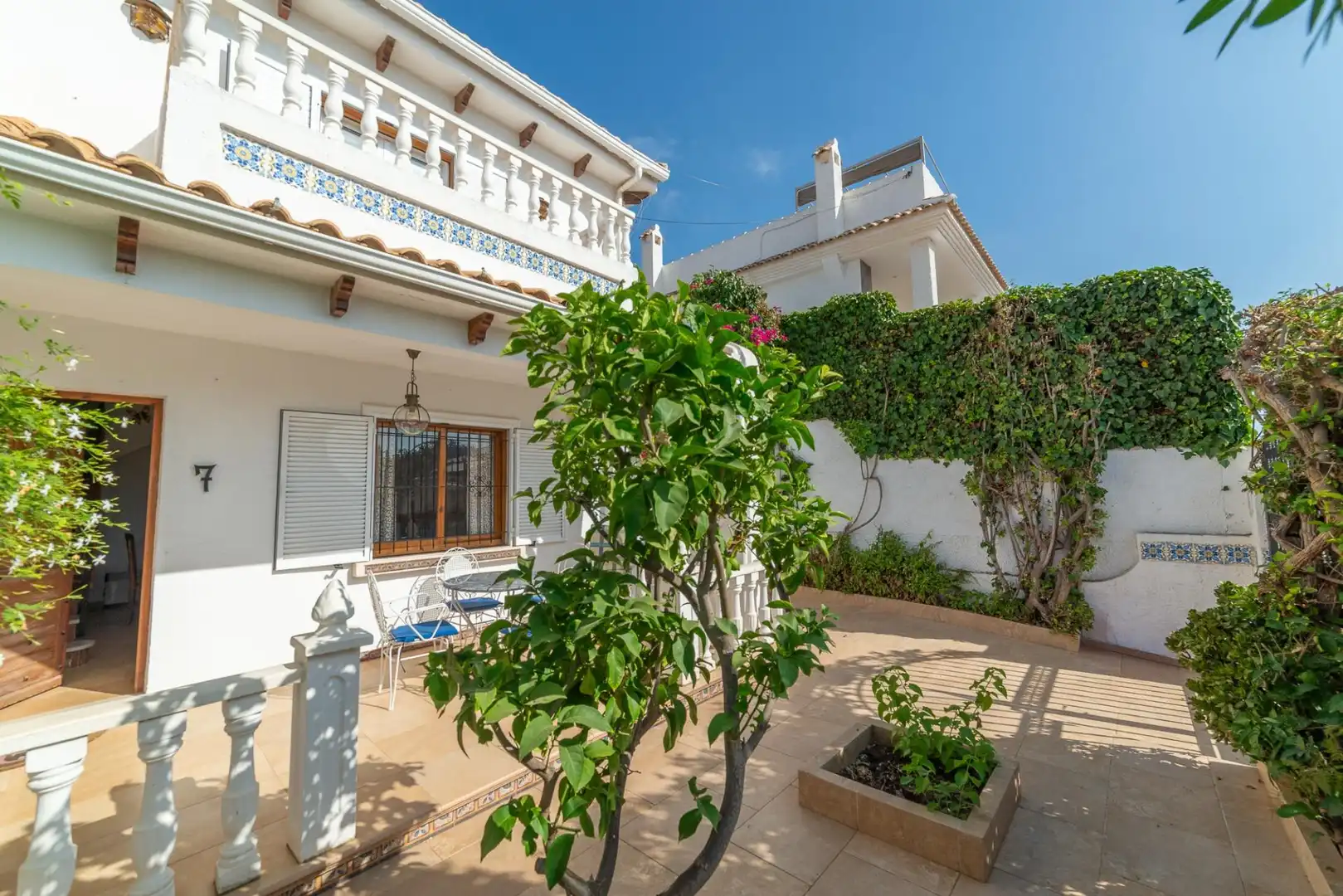 Vista exterior de Casa adosada en venta en San Javier con Aire acondicionado, Calefacción y Jardín privado