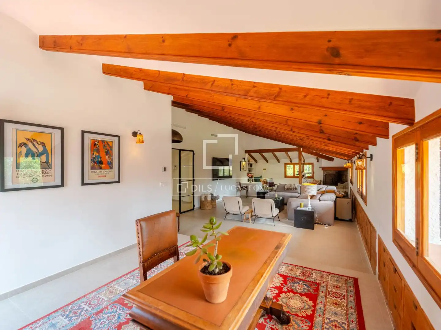 Sala d'estar de Casa o xalet de lloguer en Náquera amb Aire condicionat, Calefacció i Jardí privat
