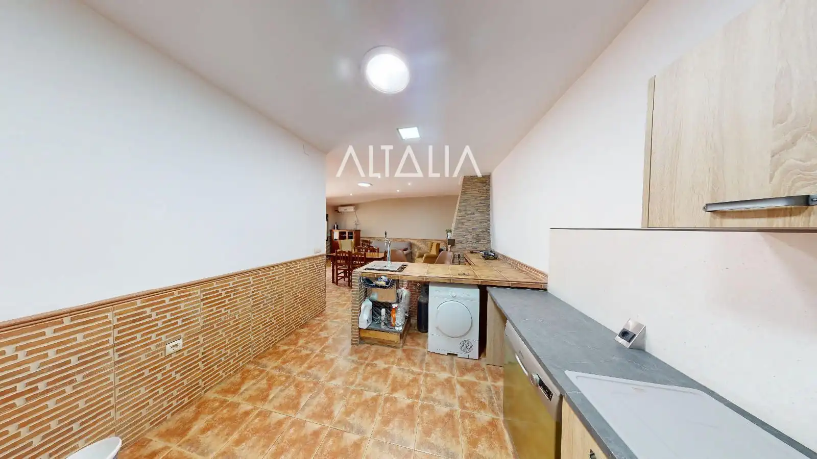 Cocina de Casa o chalet en venta en Casas de los Pinos con Aire acondicionado y Trastero