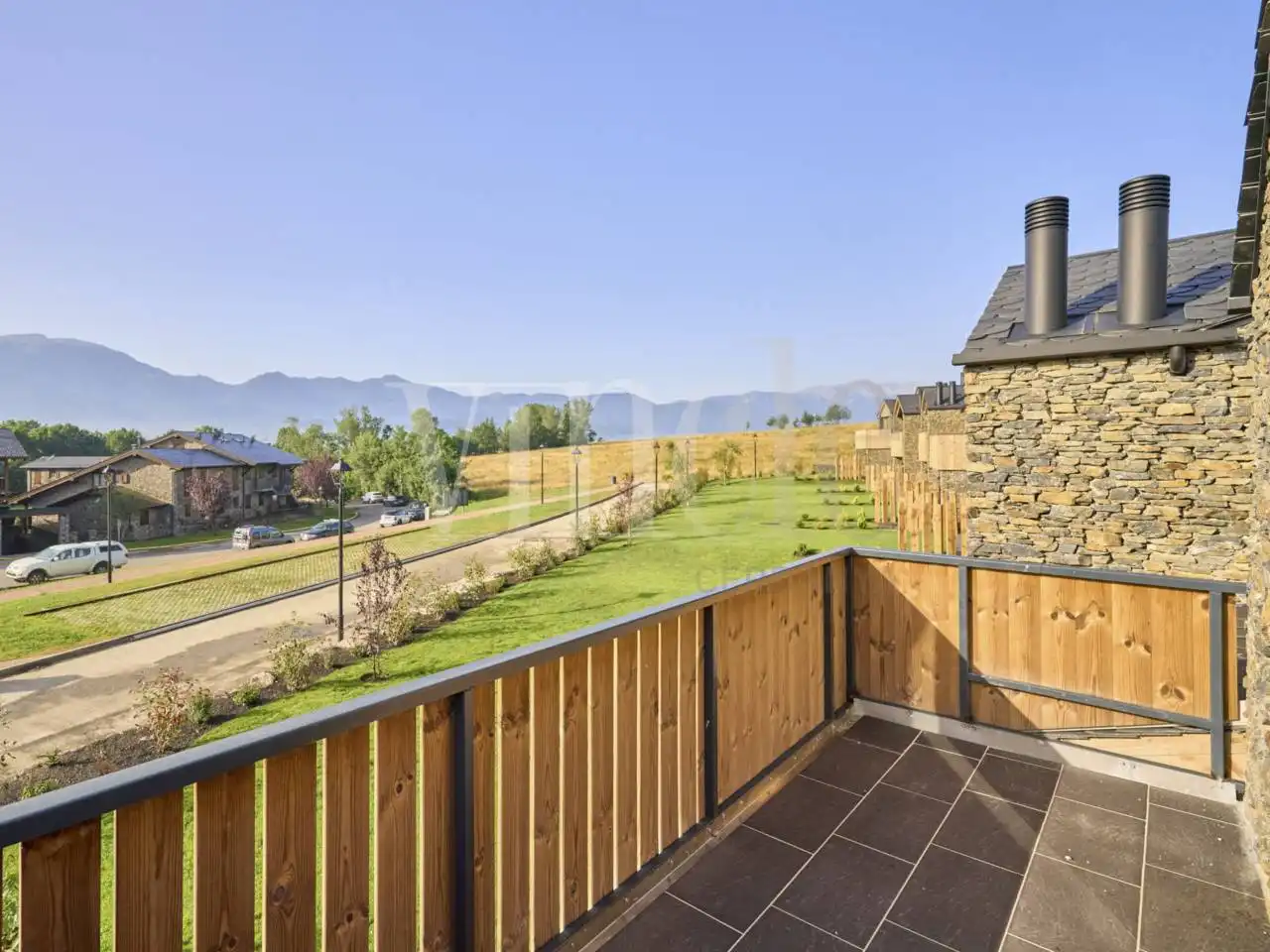 Terrassa de Casa o xalet en venda en Isòvol amb Calefacció, Jardí privat i Parquet
