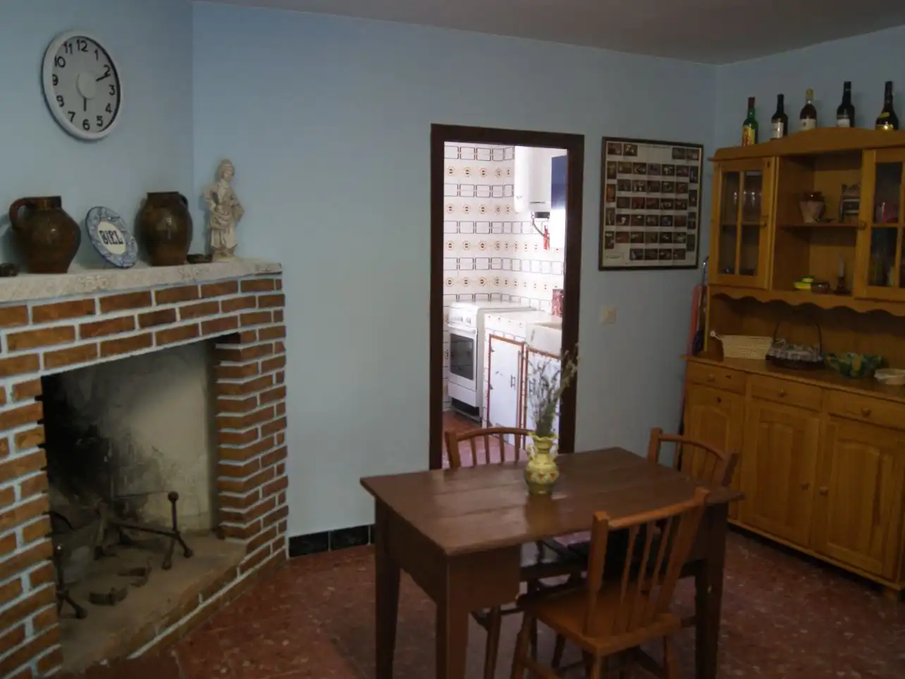 Menjador de Casa adosada en venda en Biel, Zaragoza