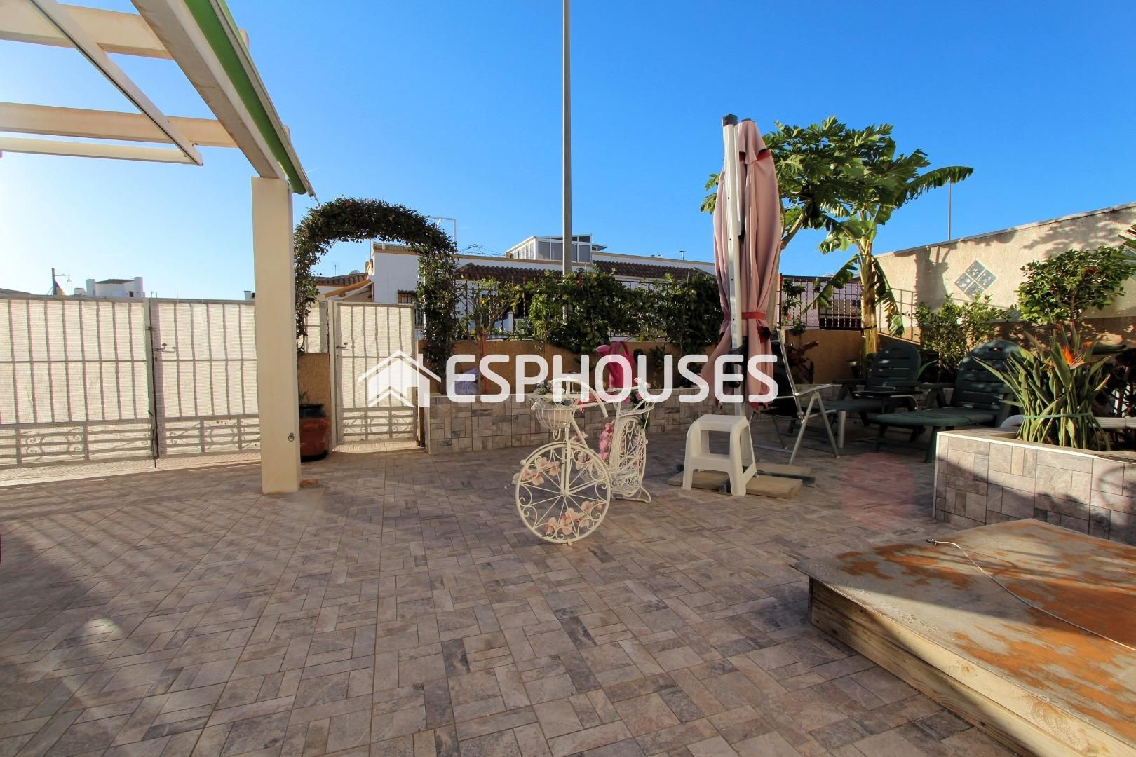 Terrace of Single-family semi-detached for sale in San Fulgencio  with Air Conditioner, Furnished and Balcony