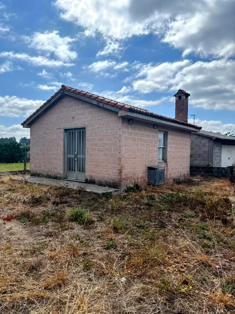 Exterior view of Houses for sale in Coristanco  with Private garden