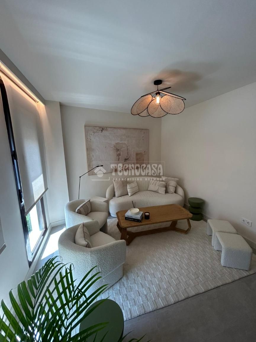 Living room of Flat for sale in  Madrid Capital  with Air Conditioner