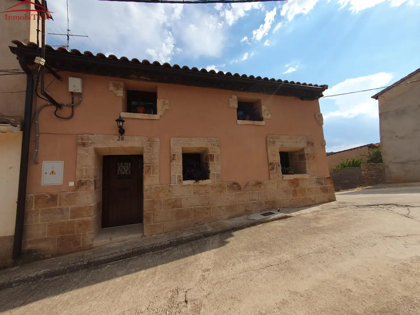 Vista exterior de Casa o chalet en venta en Rubiales con Calefacción, Jardín privado y Trastero