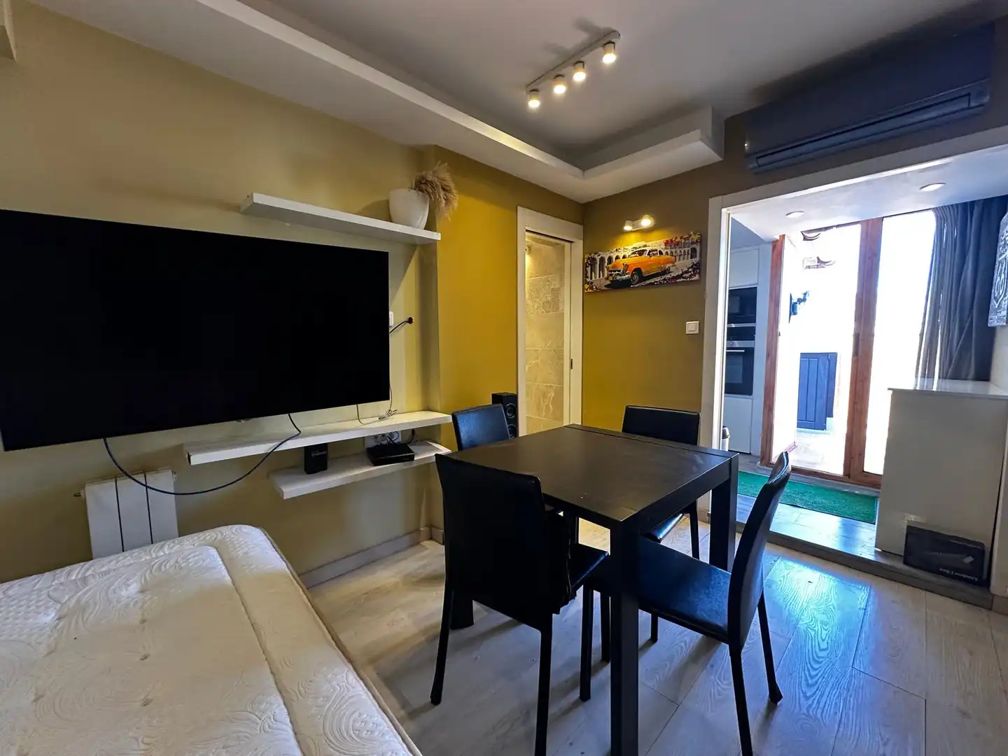 Sala de estar de Piso en venta en Barcelona con Terraza y Horno