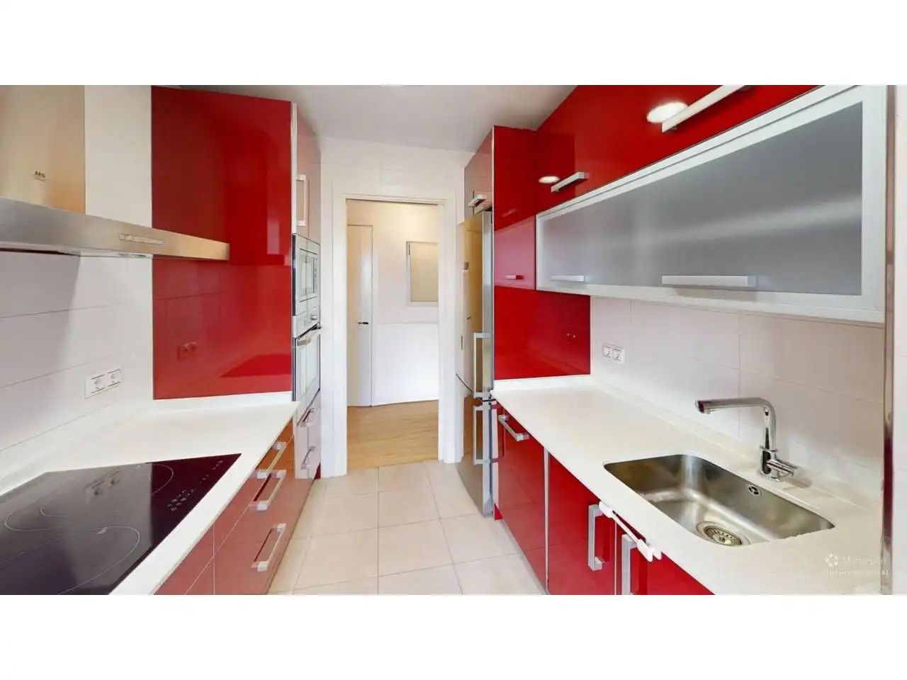 Cocina de Piso de alquiler en Móstoles con Aire acondicionado, Calefacción y Terraza