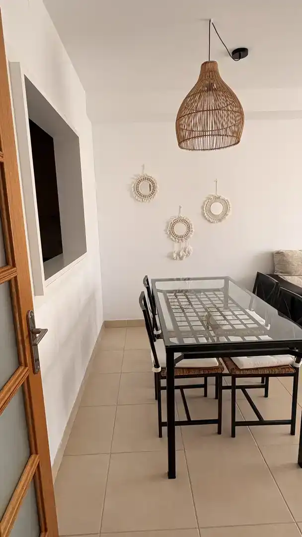 Esszimmer von Wohnung zur Miete in Carboneras mit Klimaanlage, Schwimmbad und Möbliert