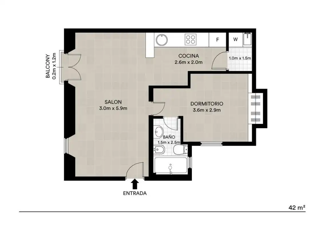 Piso en venta en Barcelona con Calefacción, Terraza y Balcón