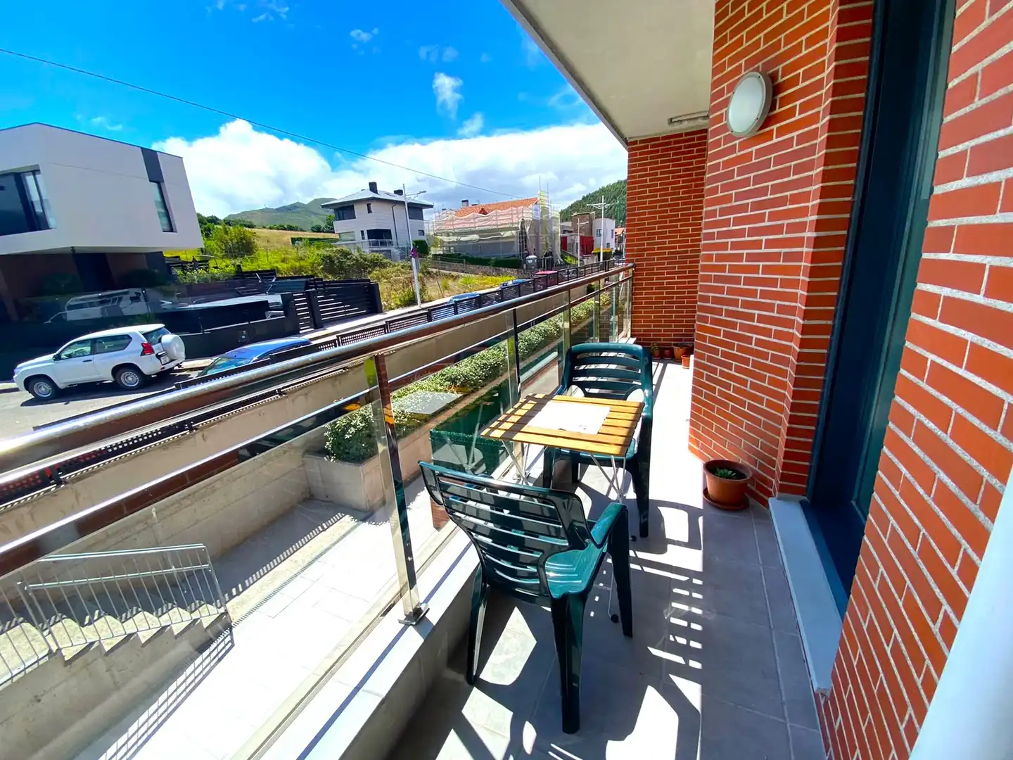 Terrace of Flat for sale in Castro-Urdiales  with Heating, Private garden and Parquet flooring