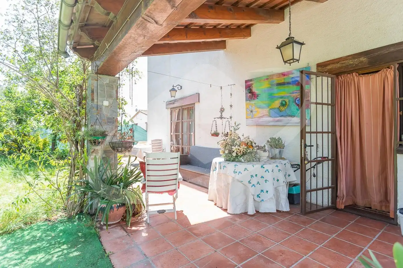 Terraza de Casa o chalet en venta en Castellar del Vallès con Calefacción, Jardín privado y Trastero