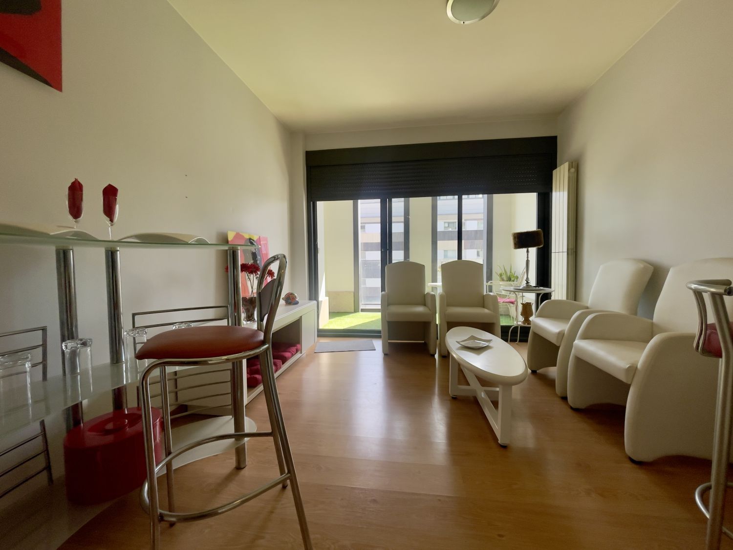 Sala de estar de Apartamento en venta en A Coruña Capital  con Calefacción