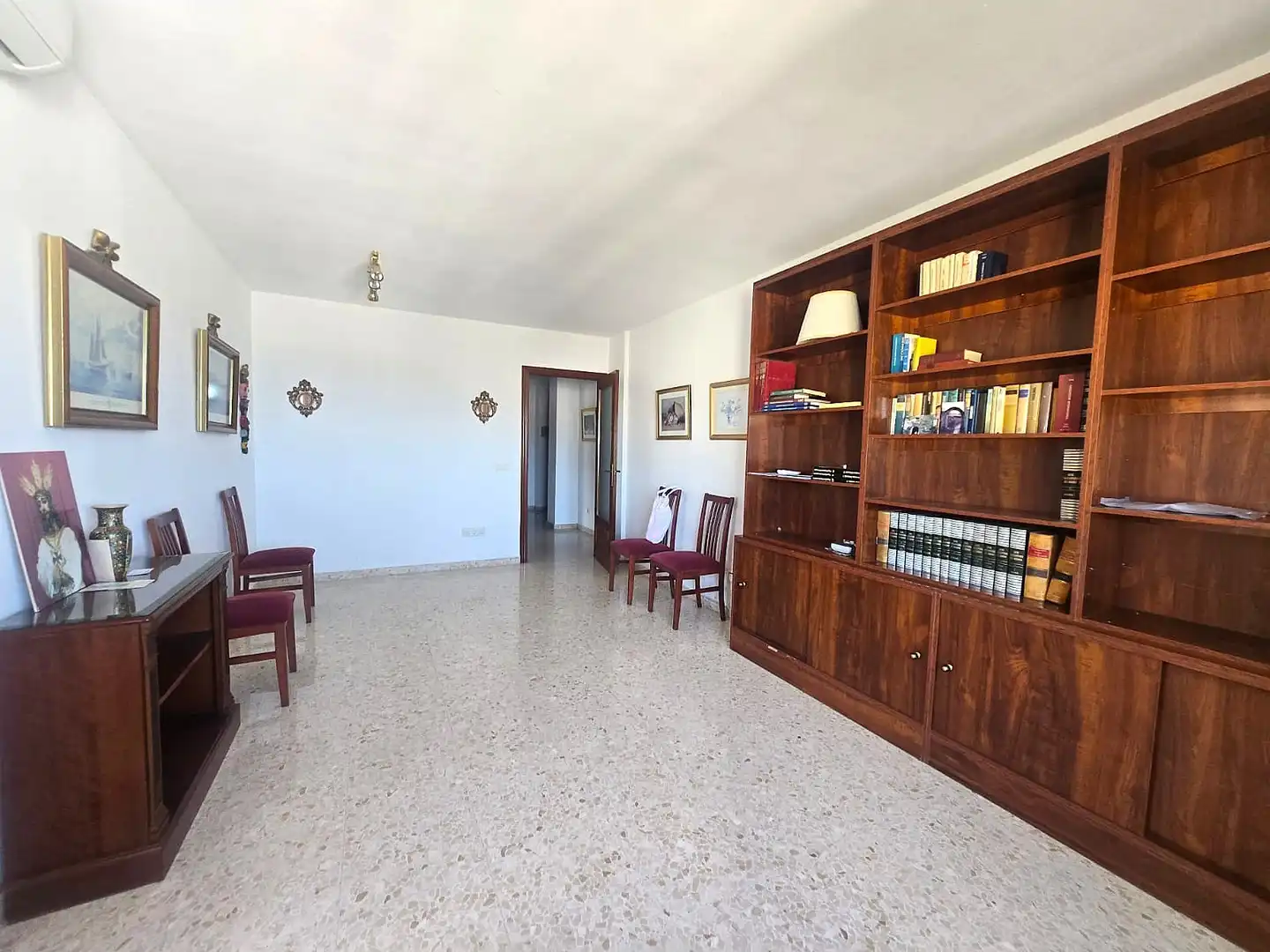 Wohnzimmer von Wohnung zum Verkauf in Rincón de la Victoria mit Klimaanlage, Terrasse und Möbliert