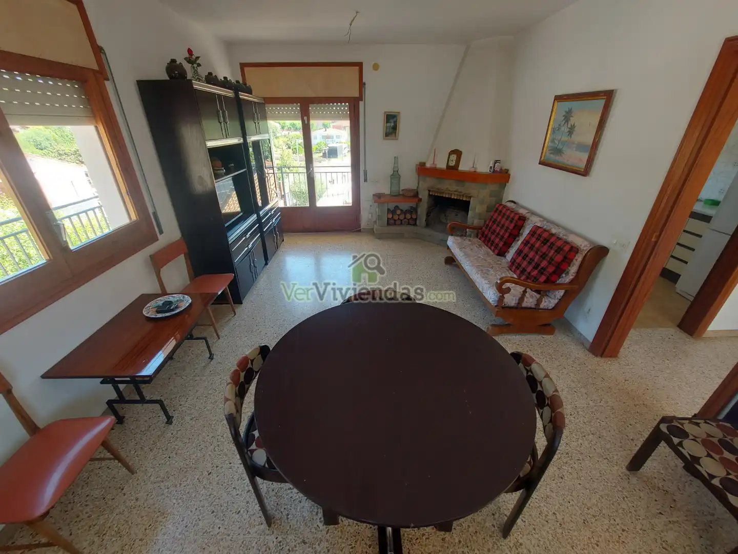 Sala d'estar de Casa o xalet en venda en Piera amb Jardí privat, Terrassa i Piscina