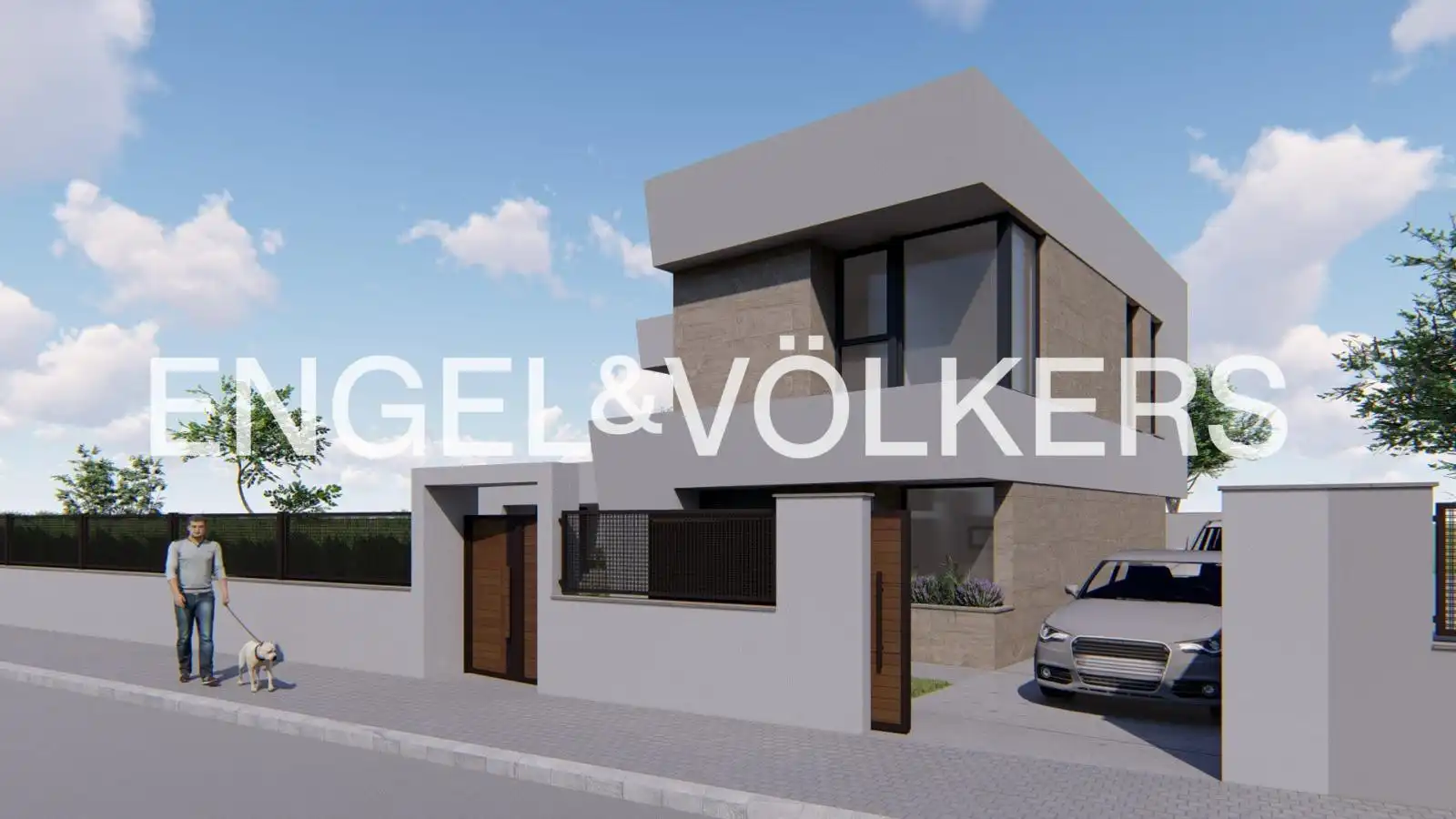 Vista exterior de Casa o chalet en venta en Valencina de la Concepción con Calefacción