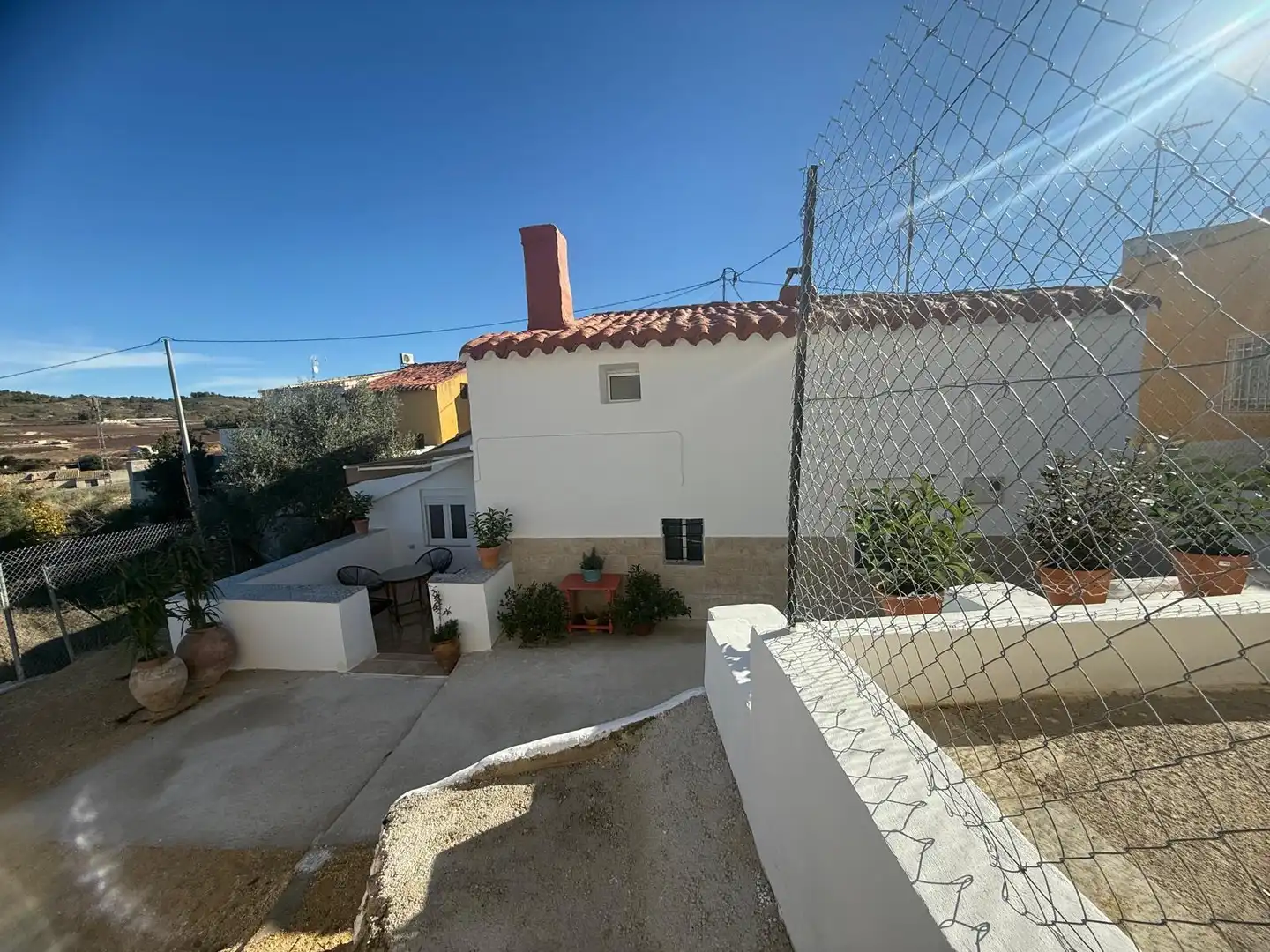Vista exterior de Casa o xalet en venda en Cehegín amb Aire condicionat, Jardí privat i Terrassa