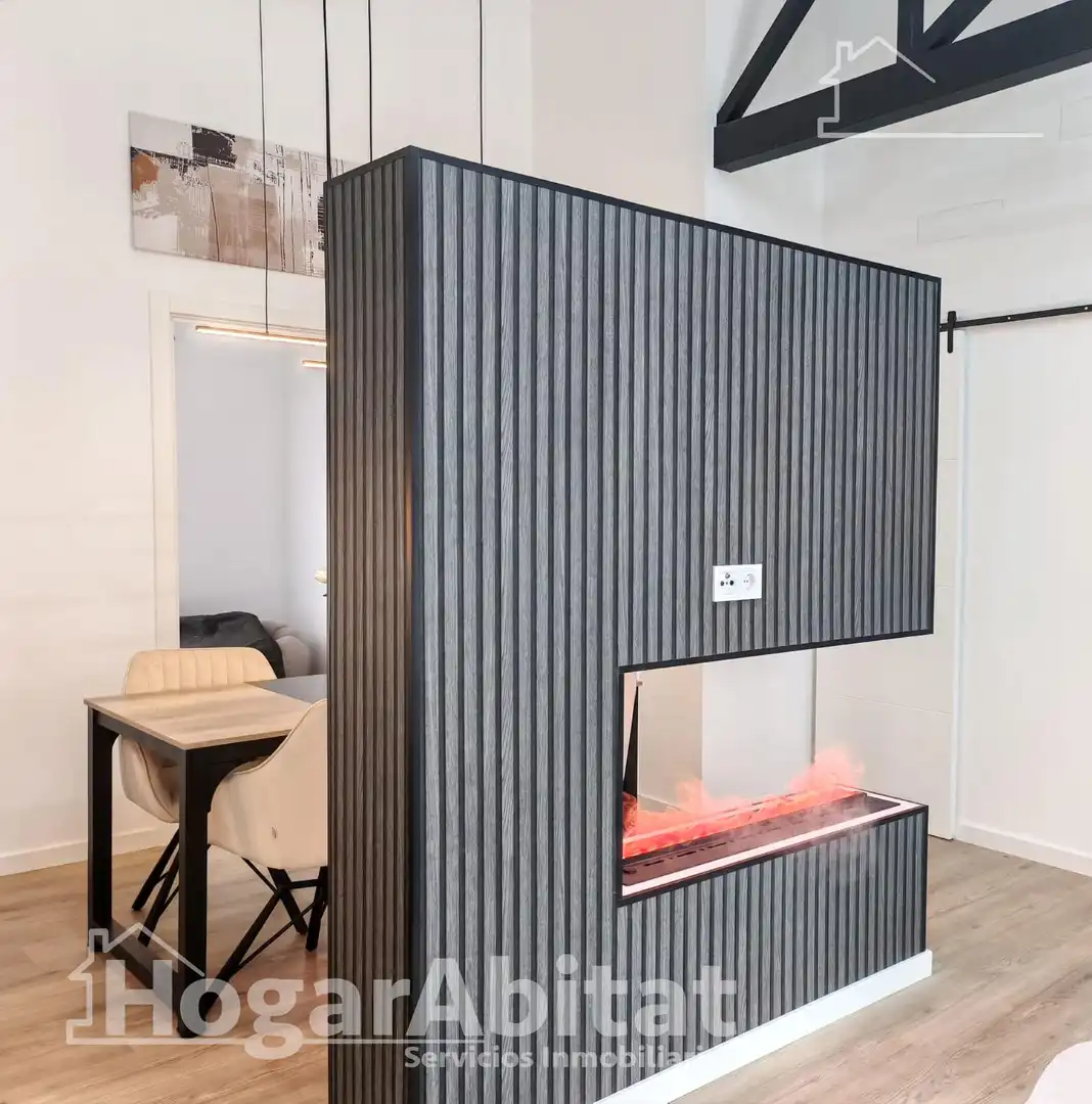 Living room of Attic for sale in Picassent  with Parquet flooring, Terrace and Furnished
