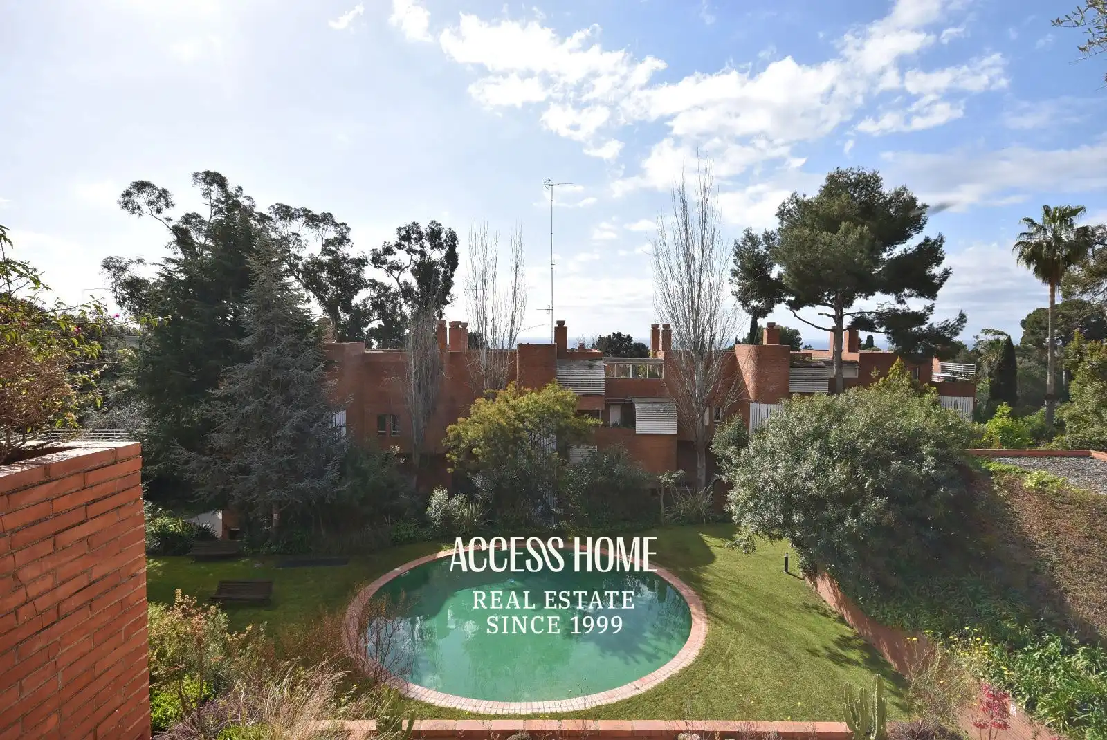 Garten von Maisonette zur Miete in Sant Vicenç de Montalt mit Klimaanlage, Heizung und Privatgarten
